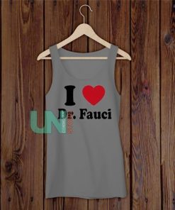 Buy I Heart Dr. Fauci Tank Top - uncommonlystore.com