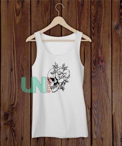 Perfect for You! Floral Skull Tank Top - uncommonlystore.com
