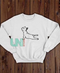 Bulldog Yoga Pose Sweatshirt - uncommonlystore.com