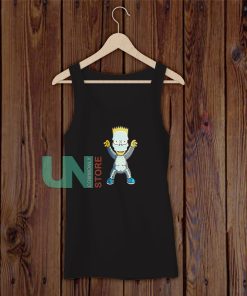 Fluorescent Bart Simpson Tank Top