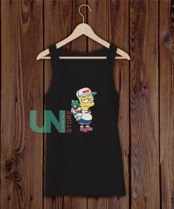Funny Outfit Frog Simpson Tank Top