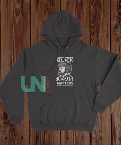 Poster Black Jesus Matters Hoodie