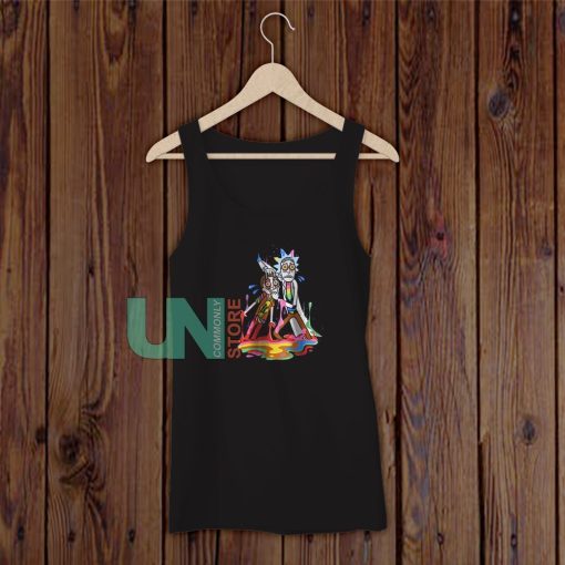 Trippy Rick and Morty Tank Top