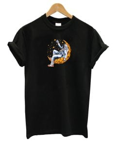 Astronaut Lying Moon T-Shirt