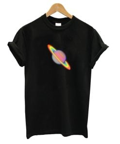 Rainbow Saturn T-Shirt