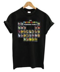Super Mario Periodic Table Characters T-Shirt